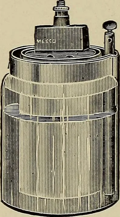 An illustration from Electricity experimentally and practically applied; a book for the beginner and for the practical man, principles, experiments, practical applications and problems, 1910, leaf 109