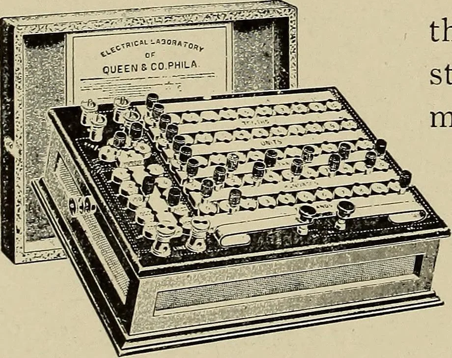 An illustration from Electricity experimentally and practically applied; a book for the beginner and for the practical man, principles, experiments, practical applications and problems, 1910, leaf 172