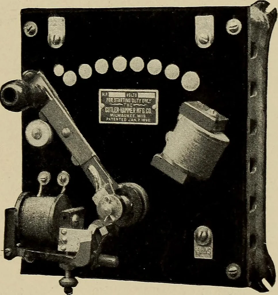 An illustration from Electricity experimentally and practically applied; a book for the beginner and for the practical man, principles, experiments, practical applications and problems, 1910, leaf 185