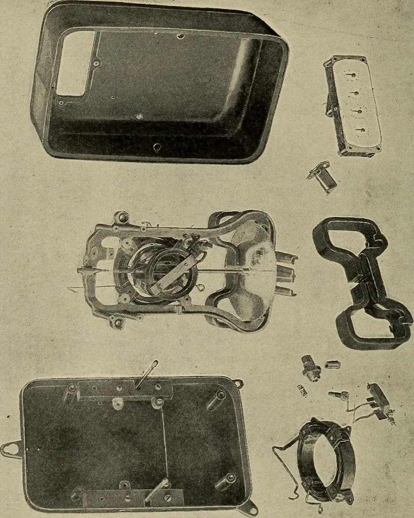 An illustration from Electricity experimentally and practically applied; a book for the beginner and for the practical man, principles, experiments, practical applications and problems, 1910, leaf 246