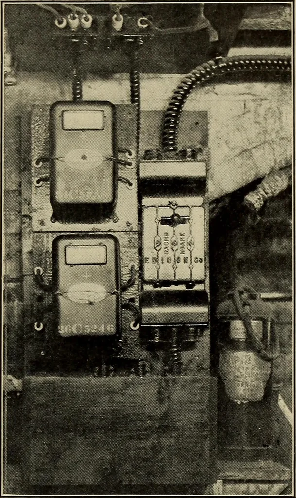 An illustration from Electricity experimentally and practically applied; a book for the beginner and for the practical man, principles, experiments, practical applications and problems, 1910, leaf 261