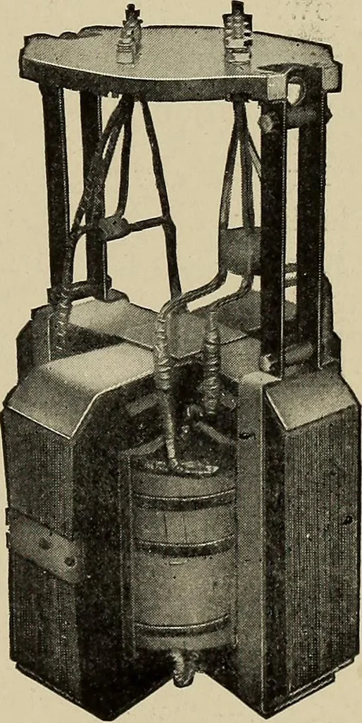 An illustration from Electricity experimentally and practically applied; a book for the beginner and for the practical man, principles, experiments, practical applications and problems, 1910, leaf 309