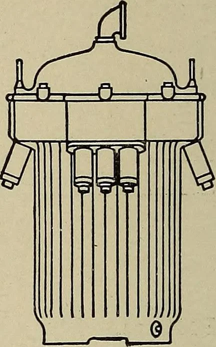 An illustration from Electricity experimentally and practically applied; a book for the beginner and for the practical man, principles, experiments, practical applications and problems, 1910, leaf 312