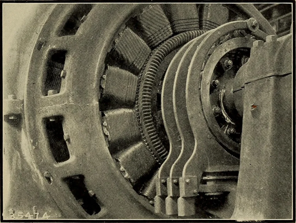 An illustration from Electricity experimentally and practically applied; a book for the beginner and for the practical man, principles, experiments, practical applications and problems, 1910, leaf 345