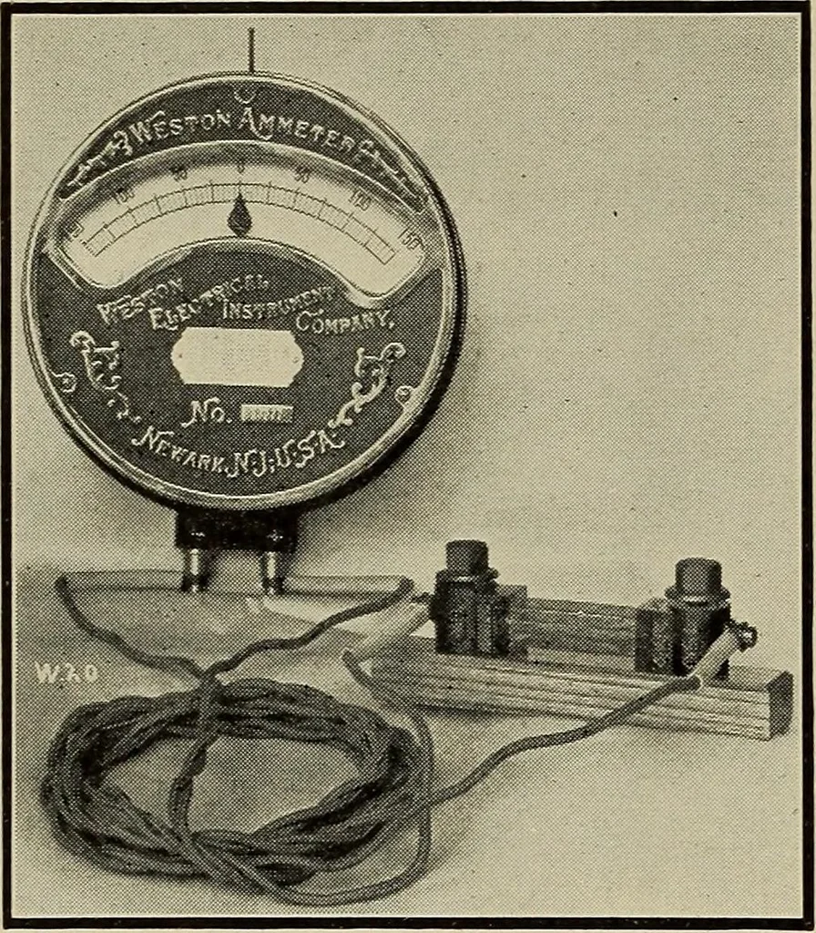 An illustration from Electricity experimentally and practically applied; a book for the beginner and for the practical man, principles, experiments, practical applications and problems, 1910, leaf 44