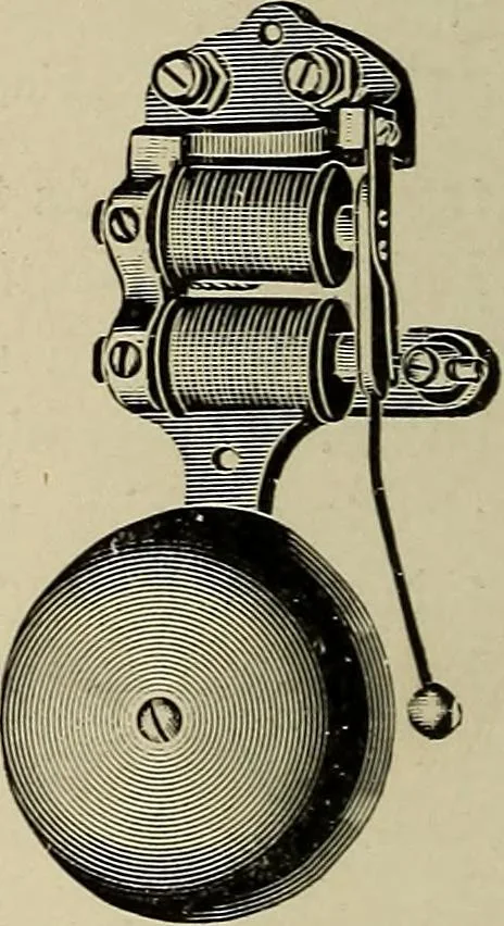 An illustration from Electricity experimentally and practically applied; a book for the beginner and for the practical man, principles, experiments, practical applications and problems, 1910, leaf 56