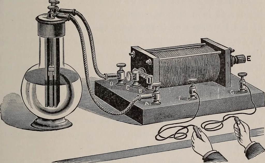 An illustration from Electricity for everybody;, 1907, leaf 132