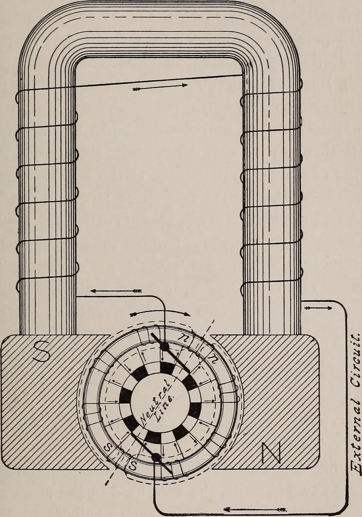An illustration from Electricity for everybody;, 1907, leaf 140
