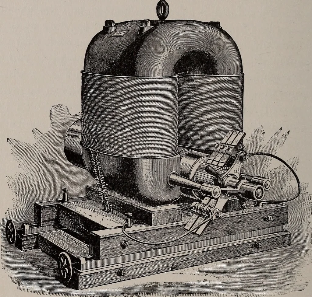 An illustration from Electricity for everybody;, 1907, leaf 153