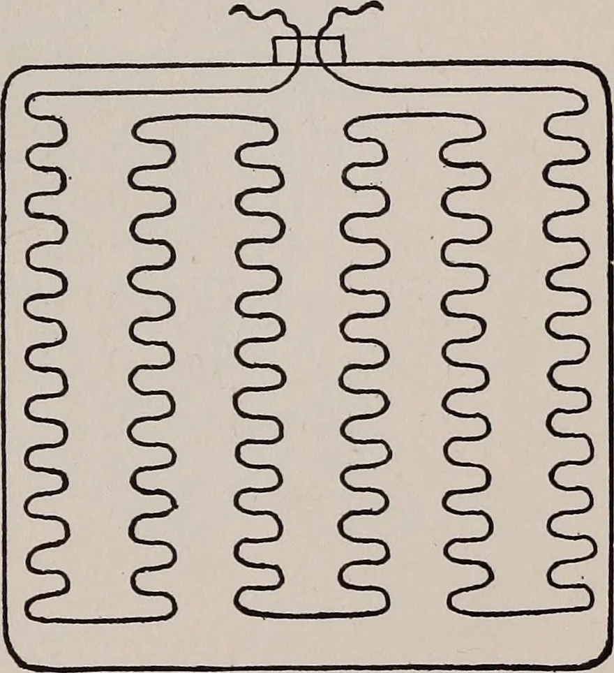 An illustration from Electricity for everybody;, 1907, leaf 210