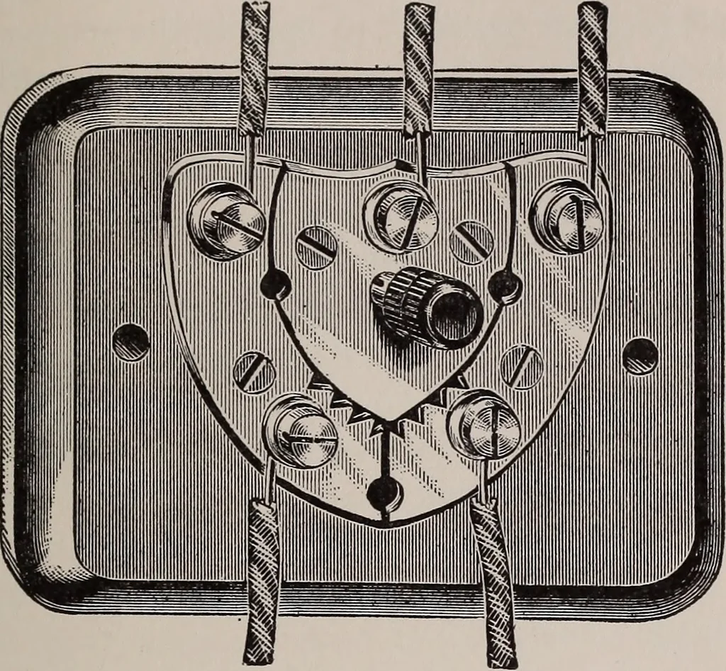An illustration from Electricity for everybody;, 1907, leaf 224