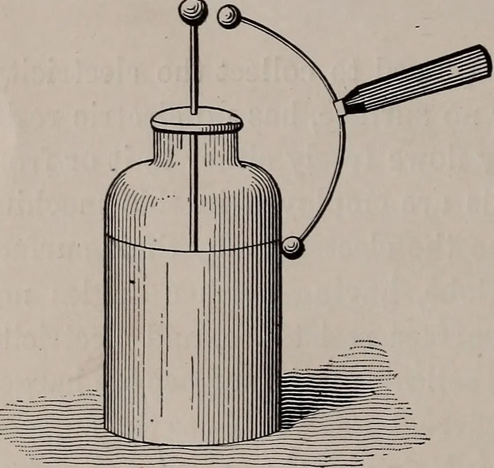 An illustration from Electricity for everybody;, 1907, leaf 45