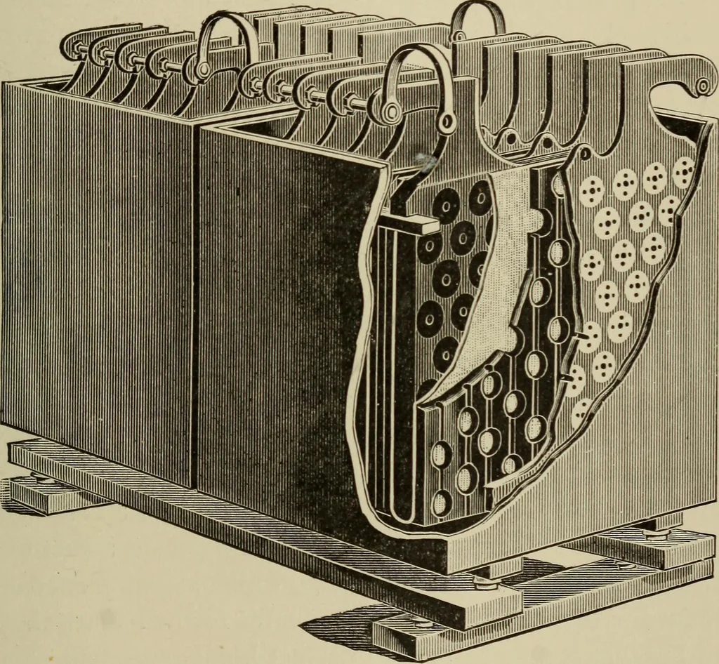 An illustration from Electricity for everybody; its nature and uses explained, 1895, leaf 103