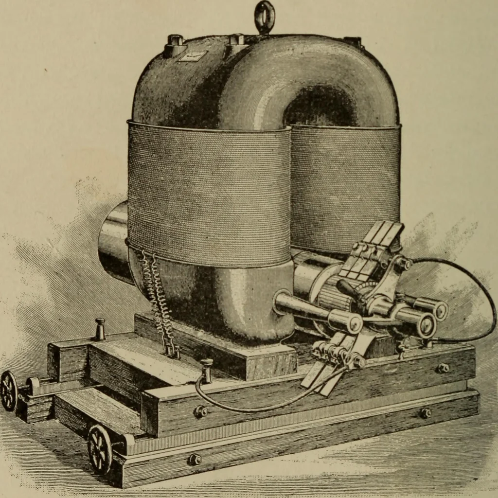An illustration from Electricity for everybody; its nature and uses explained, 1895, leaf 146