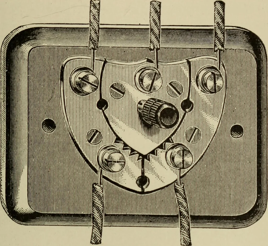An illustration from Electricity for everybody; its nature and uses explained, 1895, leaf 217