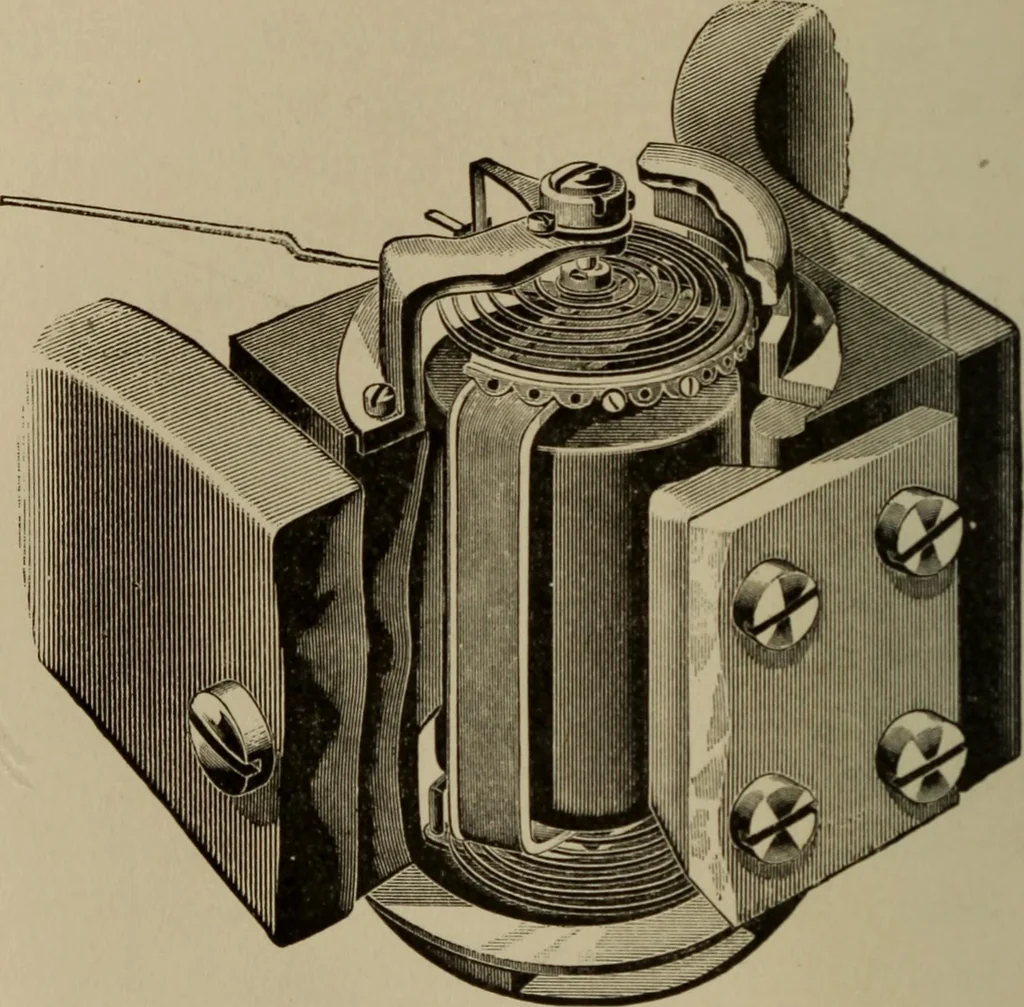 An illustration from Electricity for everybody; its nature and uses explained, 1895, leaf 30