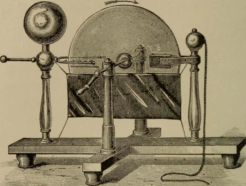 An illustration from Electricity for everybody; its nature and uses explained, 1895, leaf 36