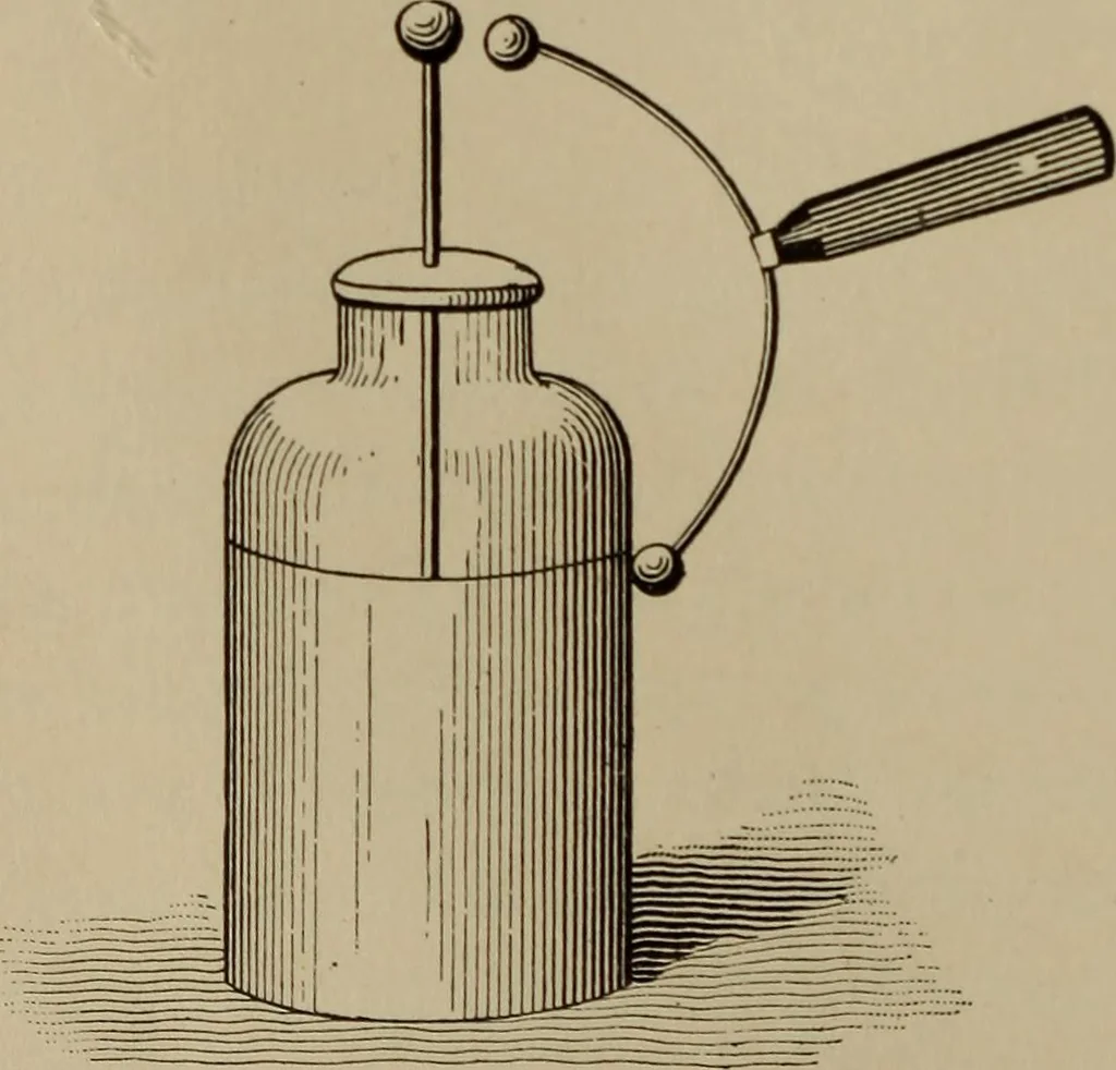 An illustration from Electricity for everybody; its nature and uses explained, 1895, leaf 38