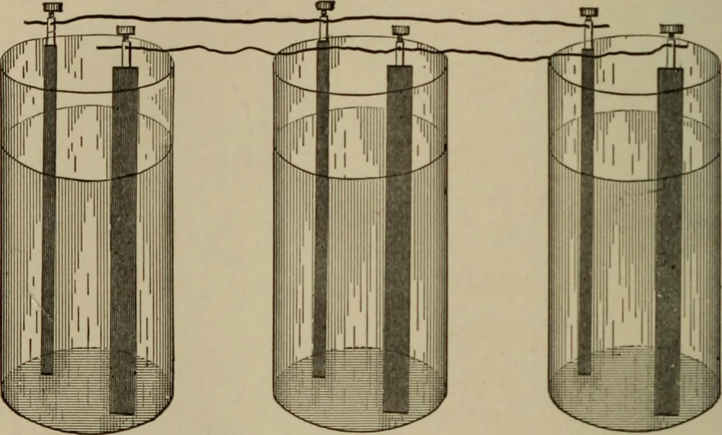 An illustration from Electricity for everybody; its nature and uses explained, 1895, leaf 92