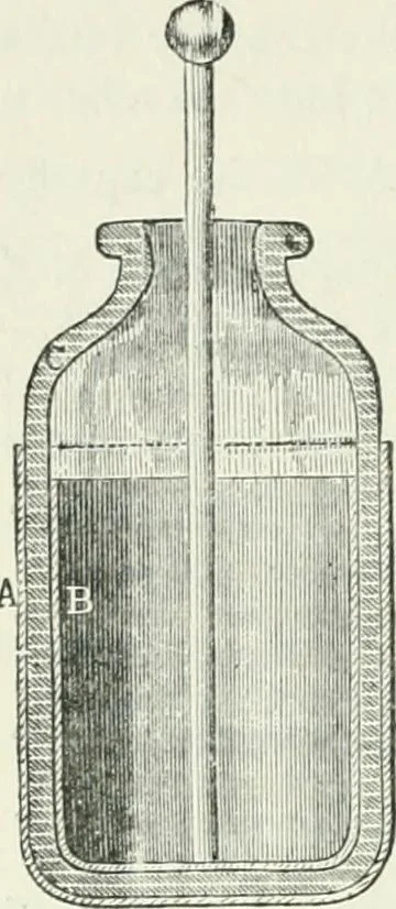An illustration from Electricity for public schools and colleges, 1891, leaf 113