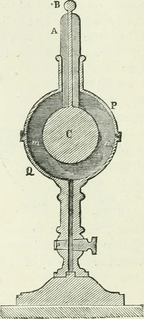 An illustration from Electricity for public schools and colleges, 1891, leaf 151