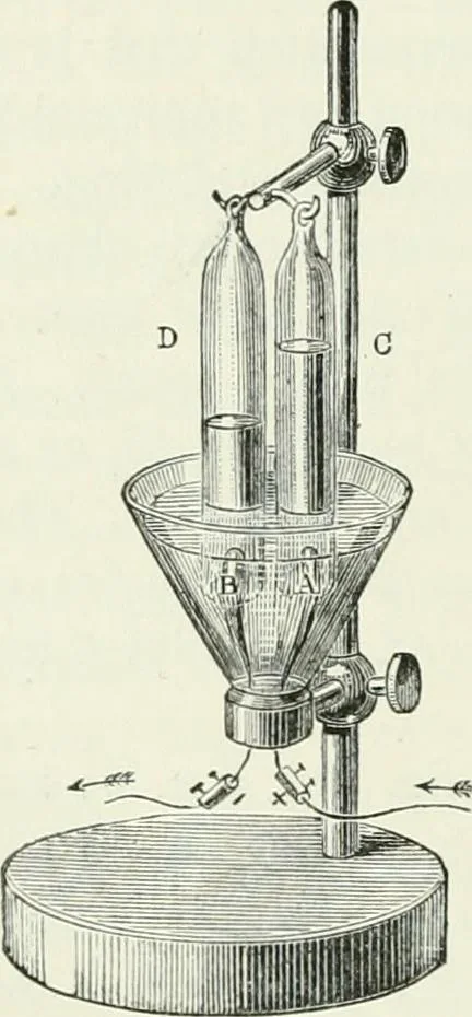 An illustration from Electricity for public schools and colleges, 1891, leaf 211