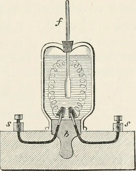 An illustration from Electricity for public schools and colleges, 1891, leaf 268