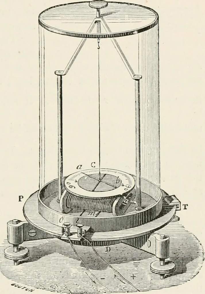 An illustration from Electricity for public schools and colleges, 1891, leaf 308