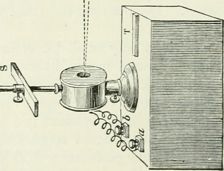 An illustration from Electricity for public schools and colleges, 1891, leaf 311