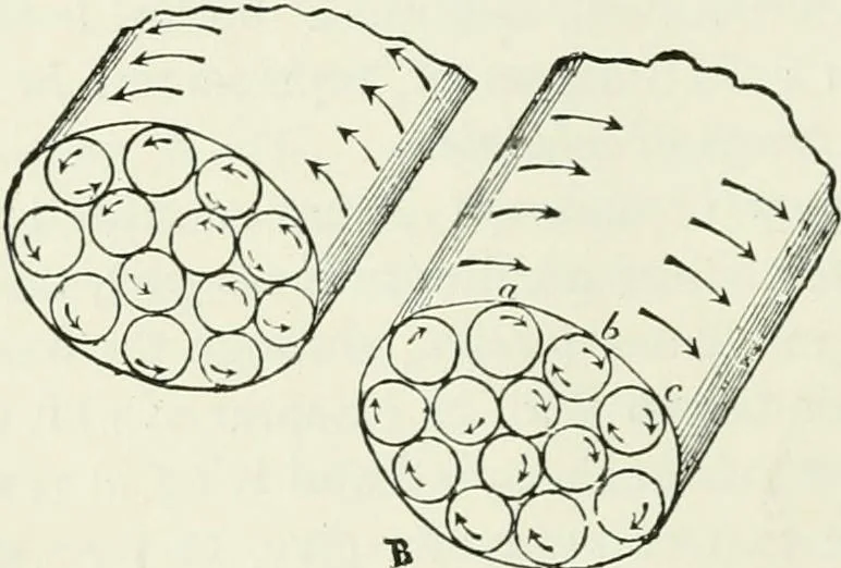 An illustration from Electricity for public schools and colleges, 1891, leaf 353