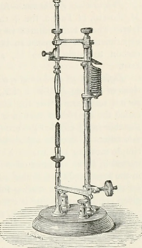 An illustration from Electricity for public schools and colleges, 1891, leaf 466