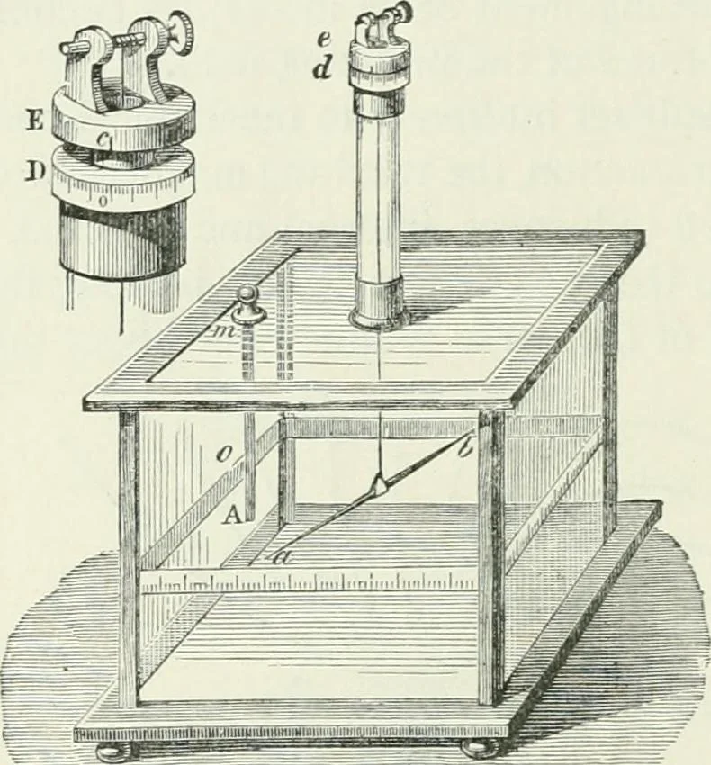 An illustration from Electricity for public schools and colleges, 1891, leaf 47