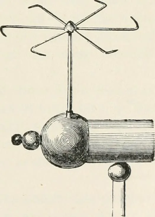 An illustration from Electricity for public schools and colleges, 1891, leaf 90