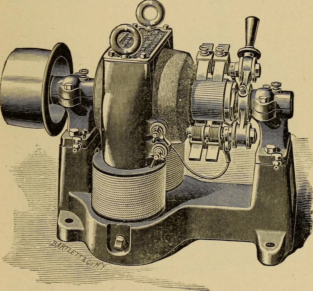 An illustration from Electricity and its recent applications, 1902, leaf 133