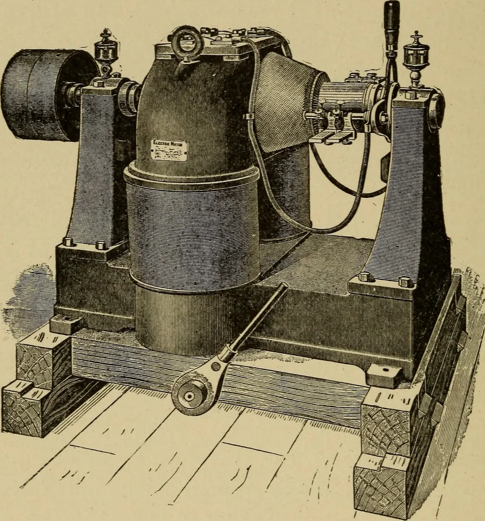 An illustration from Electricity and its recent applications, 1902, leaf 138