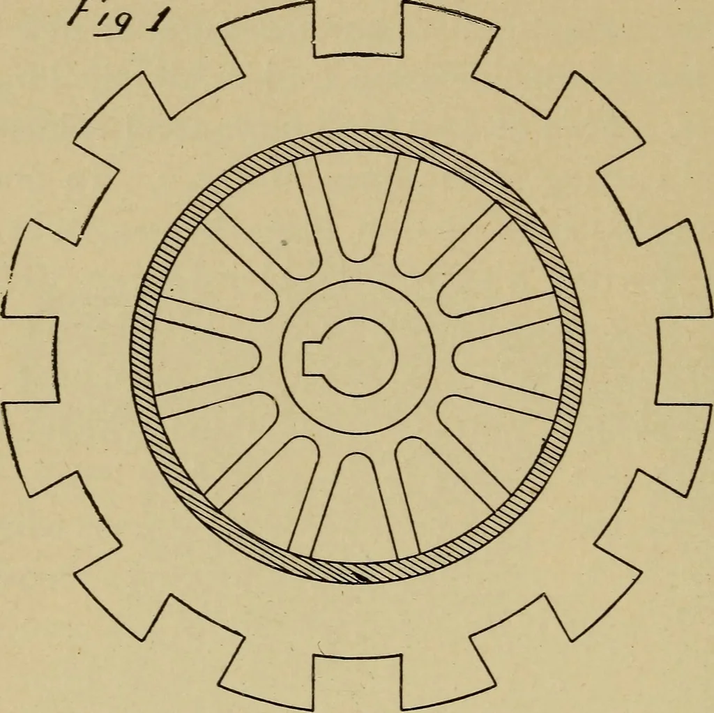 An illustration from Electricity and its recent applications, 1902, leaf 140