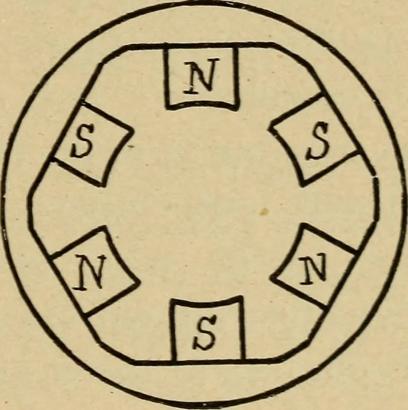 An illustration from Electricity and its recent applications, 1902, leaf 153