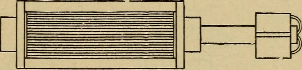 An illustration from Electricity and its recent applications, 1902, leaf 157