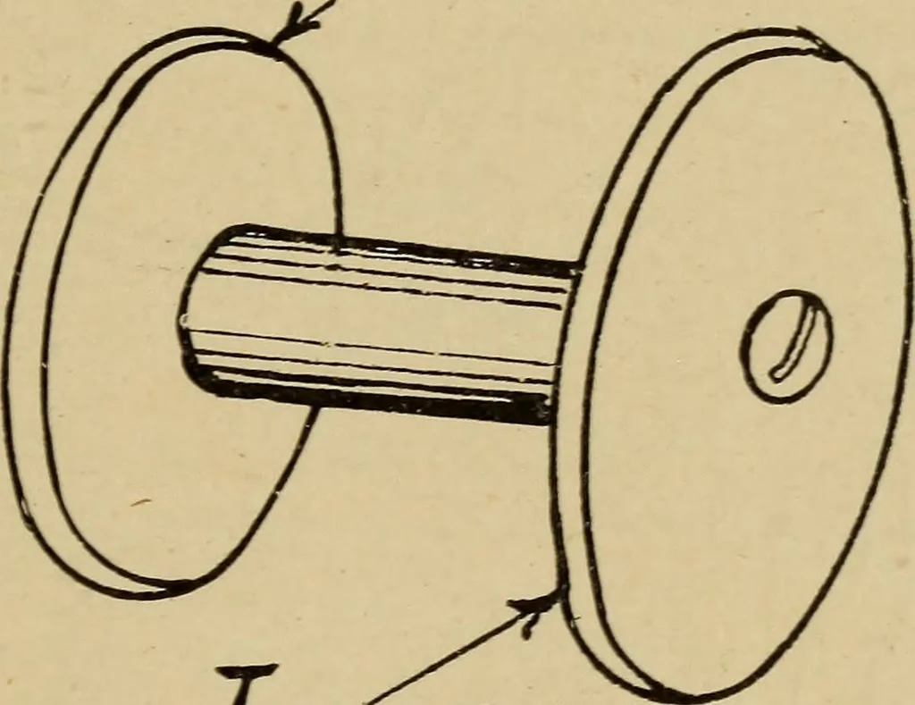 An illustration from Electricity and its recent applications, 1902, leaf 187