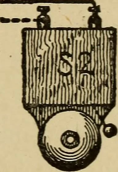 An illustration from Electricity and its recent applications, 1902, leaf 191