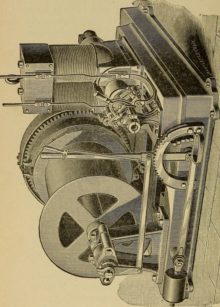 An illustration from Electricity and its recent applications, 1902, leaf 214