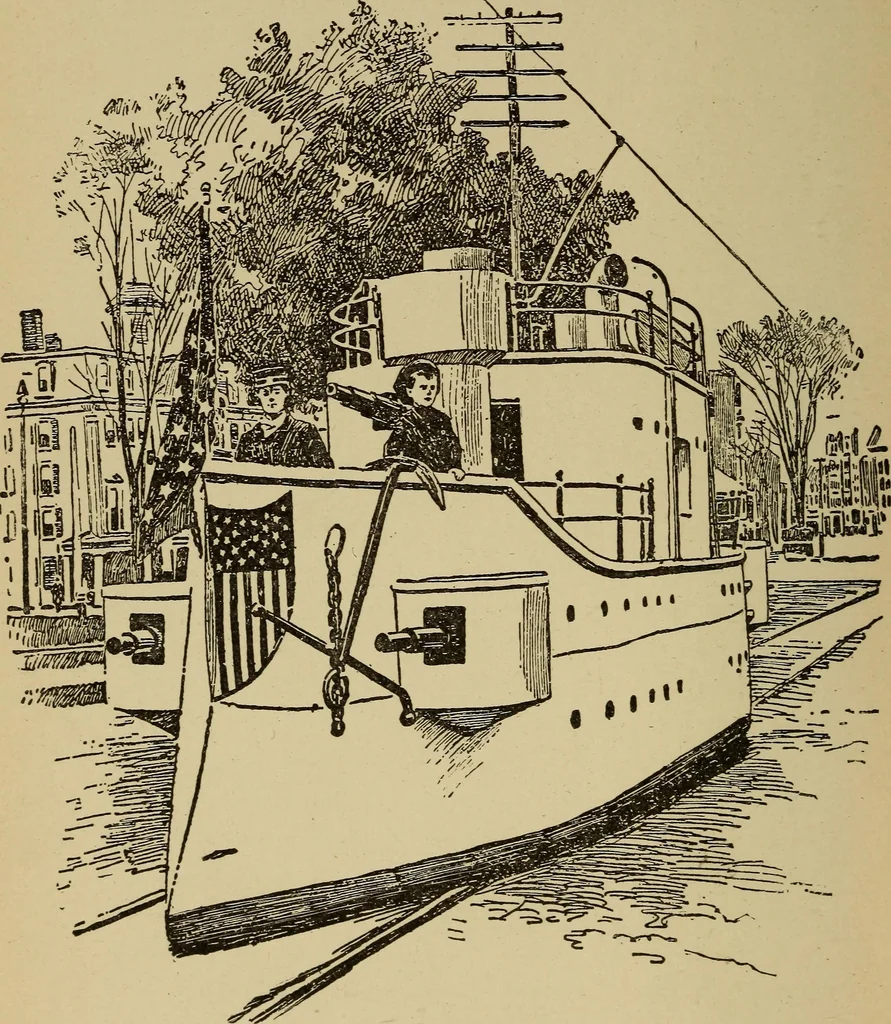 An illustration from Electricity and its recent applications, 1902, leaf 238