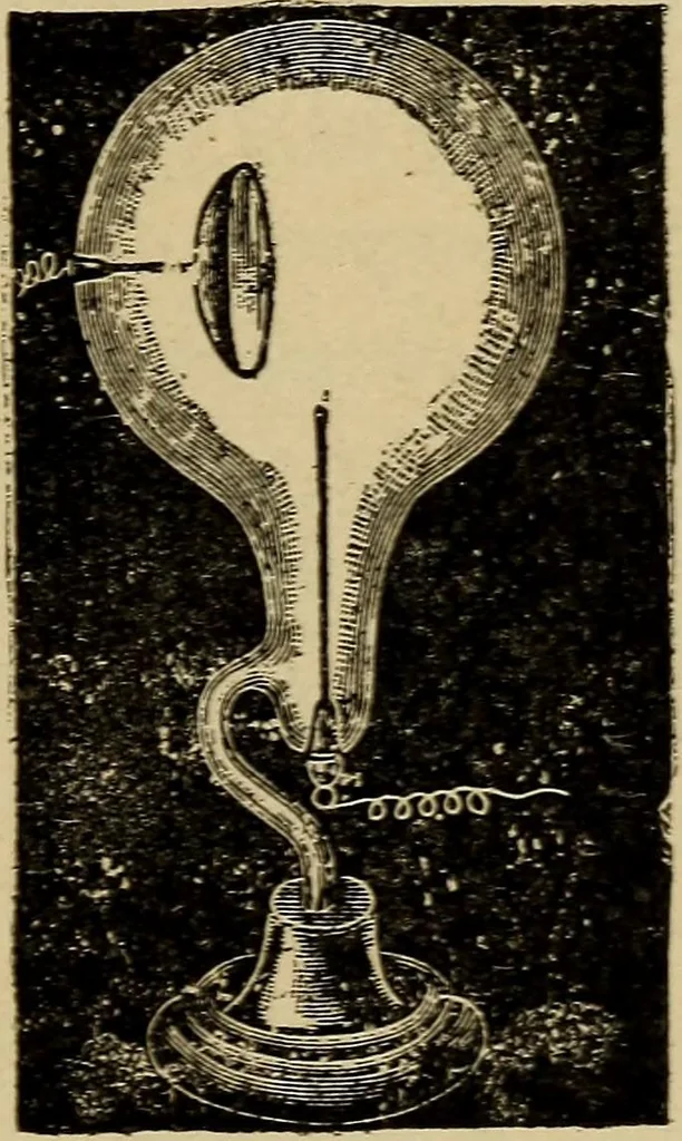 An illustration from Electricity and its recent applications, 1902, leaf 249