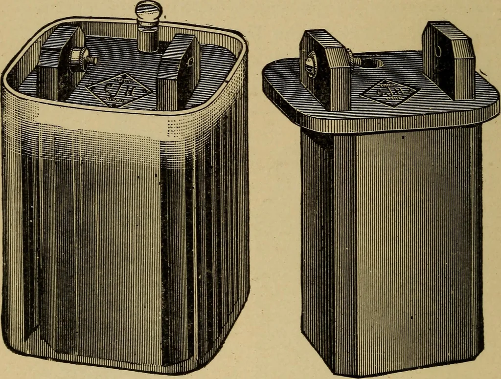 An illustration from Electricity and its recent applications, 1902, leaf 32
