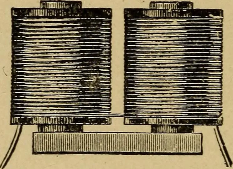 An illustration from Electricity and its recent applications, 1902, leaf 342