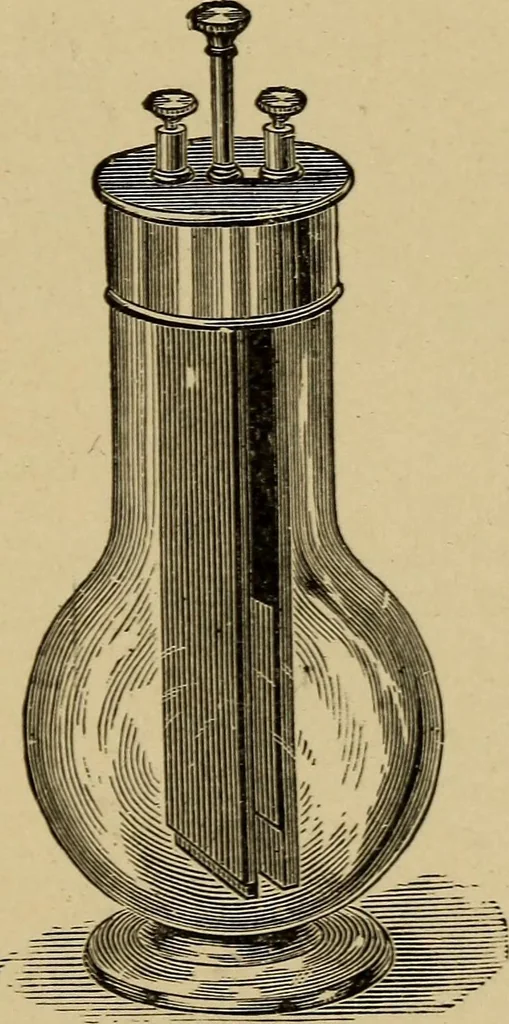 An illustration from Electricity and its recent applications, 1902, leaf 43