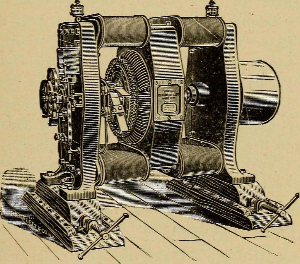 An illustration from Electricity and its recent applications, 1902, leaf 57