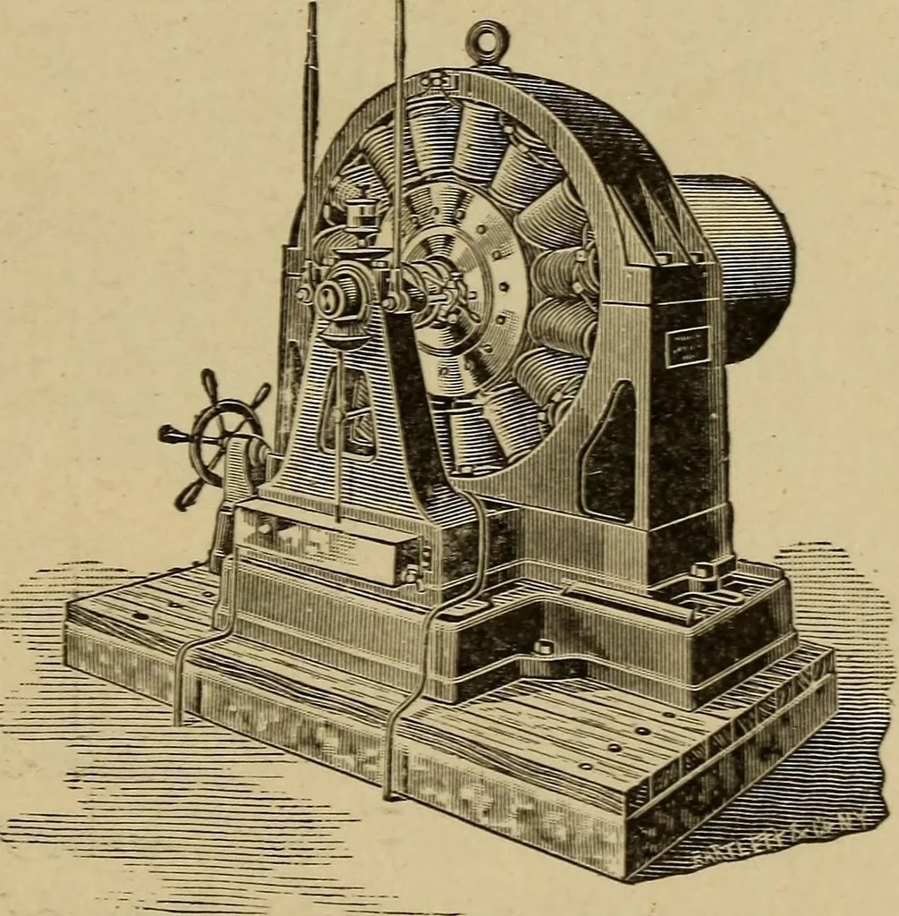 An illustration from Electricity and its recent applications, 1902, leaf 73