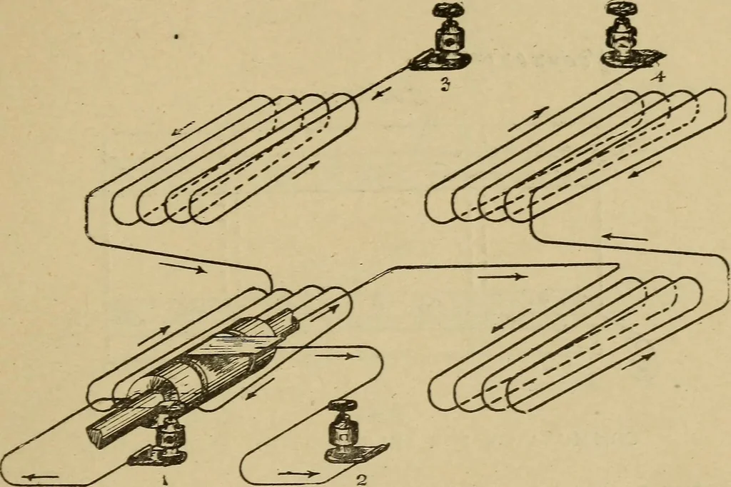 An illustration from Electricity and its recent applications, 1902, leaf 95