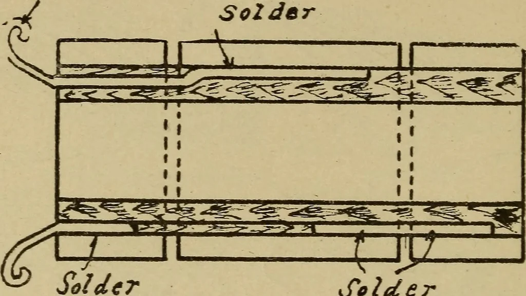 An illustration from Electricity and its recent applications, 1902, leaf 96